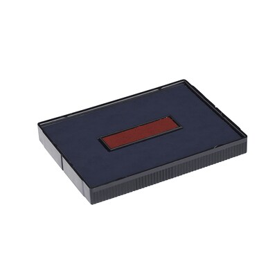 2000 Plus® Self-Inking P55 Replacement Pad, Red/Blue