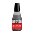 2000 Plus® Self-Inking Refill Ink, Black, 0.9 fl. oz. Bottle