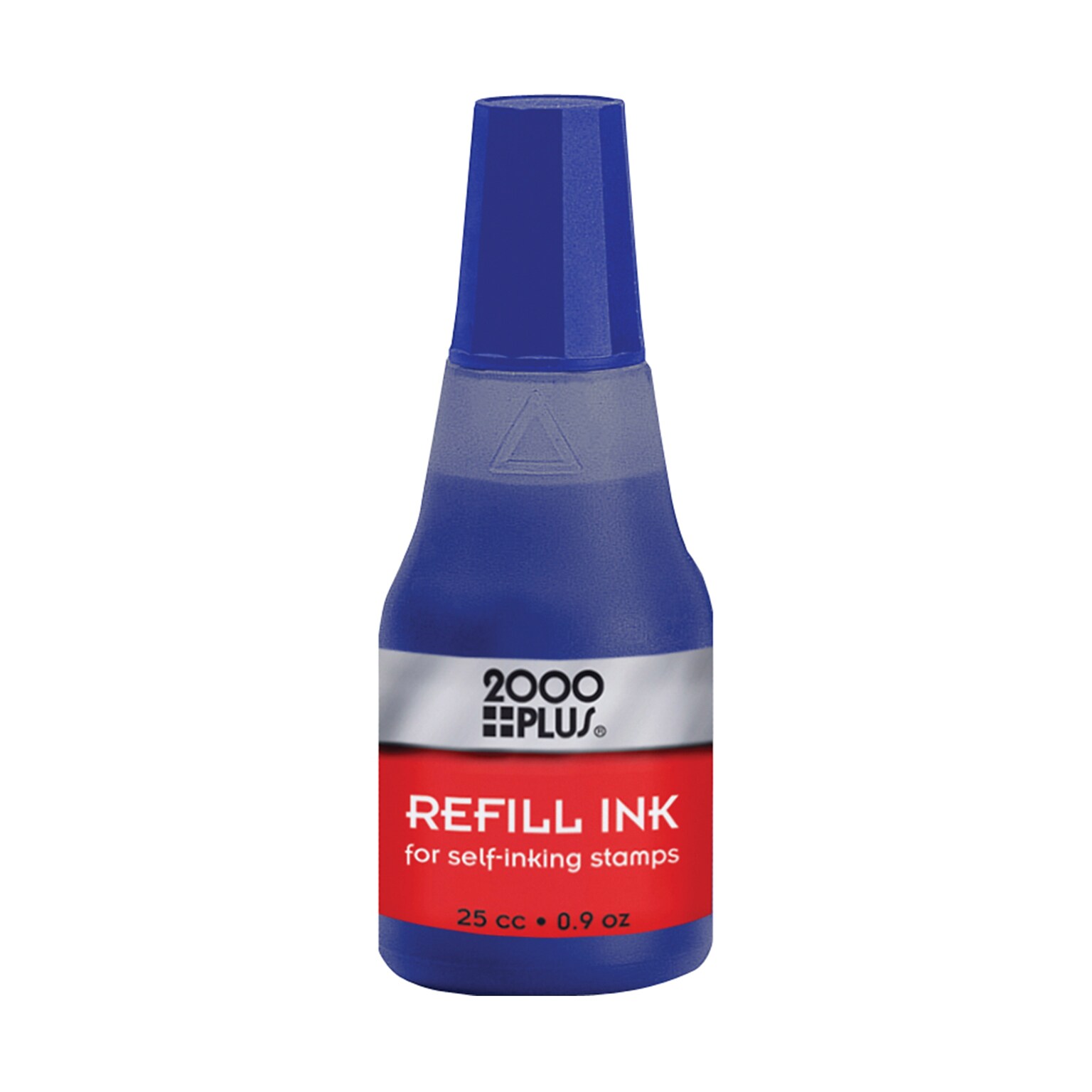 2000 Plus® Self-Inking Refill Ink, Blue, 0.9 fl. oz. Bottle