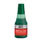 2000 Plus® Self-Inking Refill Ink, Green, 0.9 fl. oz. Bottle
