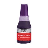 2000 Plus® Self-Inking Refill Ink, Violet, 0.9 fl. oz. Bottle