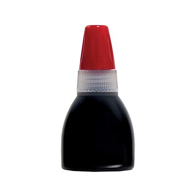 Xstamper® Pre-Inked Stamp Refill Ink, Red, 10 ml. Bottle