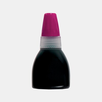 Xstamper® Pre-Inked Stamp Refill Ink, Pink, 10 ml. Bottle