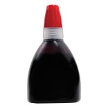 Xstamper® Pre-Inked Stamp Refill Ink, Red, 20 ml. Bottle