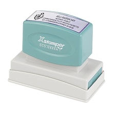 Custom Xstamper® N18 Pre-inked Notary Stamp, 0.88 x 2.75