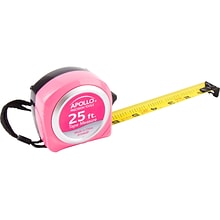 Apollo Tools 25 ft. Pocket Tape Measure, Nylon Coated (DT5002P)