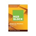 H&R Block Basic Tax Software 2019 for 1 User, Windows and Mac, CD/Download (1033600-19)