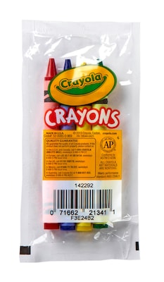 Crayola Crayons, 4/Pack, 360 Packs/Carton (5200831003)