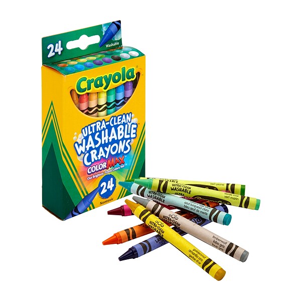 Crayola Ultra Clean Washable Large Crayons, 5 ct.