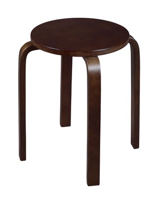 Niche Mia Bentwood Stool, Mocha Walnut (2010MWMW)