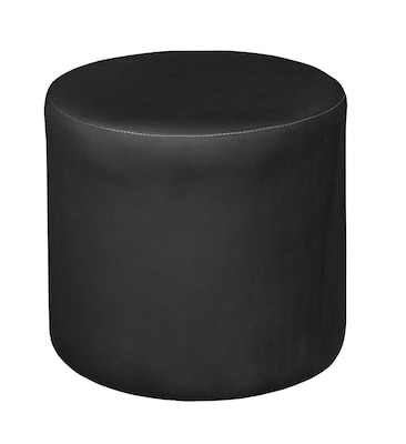 Regency Logan Vinyl Ottoman, Black (N6262BK)