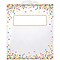 Ashley Productions Hanging Confetti Pattern Storage/Book Bag, 10.5 x 12.5, Pack of 6 (ASH10566)