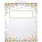 Ashley Productions Hanging Confetti Pattern Storage/Book Bag, 10.5" x 12.5", Pack of 6 (ASH10566)