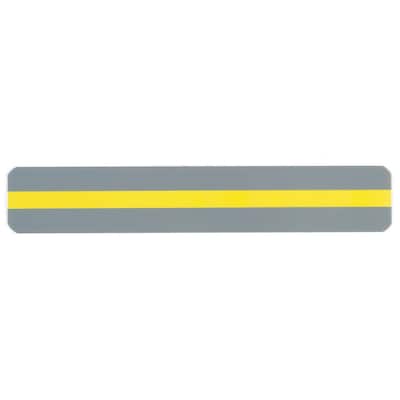 Ashley Productions 8.00H x 1.50W Acetate Sentence Strip Reading Guides, Yellow, 12/Pack (ASH10850)