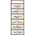 Ashley Productions Smart Poly Clip Chart w/Grommet Confetti Positive Behavior (ASH91950)