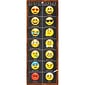 Ashley Productions Smart Poly Clip Chart w/Grommet, 9" x 24", Emotions Icon Feelings (ASH91951)