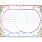 Ashley Productions Smart Poly Confetti Venn Diagram Chart, Dry-Erase Surface, 17" x 22" (ASH92019)