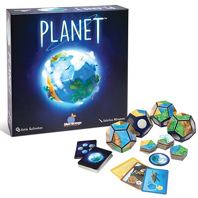 Blue Orange Planet Board Game, Ages 8+ years (BOG07700)