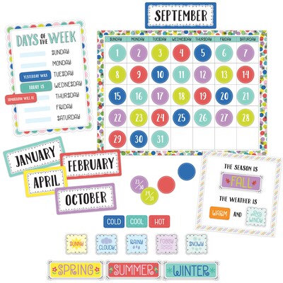 Creative Teaching Press Color Pop Calendar Set, 67 pieces (CTP8764)