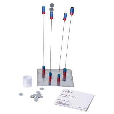 Dowling Magnets Wave Wires Magnet Set (small group) Science Manipulative for Students (DO-731110)