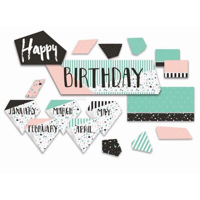 EUREKA Simply Sassy - Birthday Mini Bulletin Board Set (EU-847089)