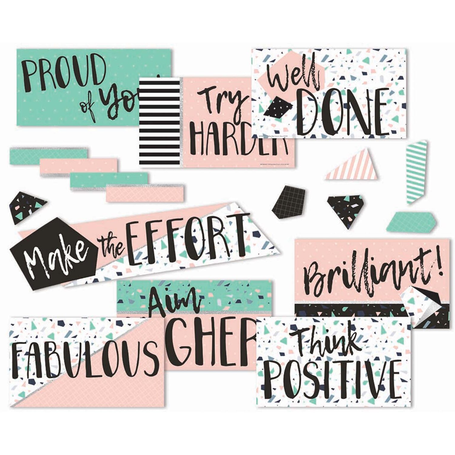 EUREKA Simply Sassy - Class Management Mini Bulletin Board Set (EU-847090)
