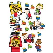 Eureka Peanuts Reading All-In-One Door Decor Kit, 32/Pack (EU-849315)