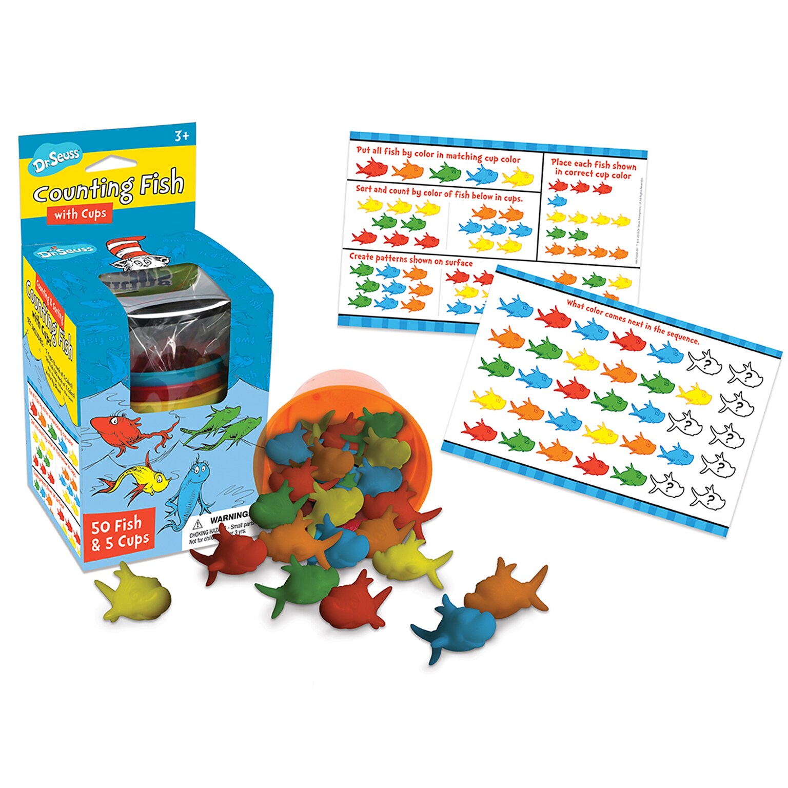 Eureka Dr. Seuss Counting Fish, 55 pieces (EU-867564)