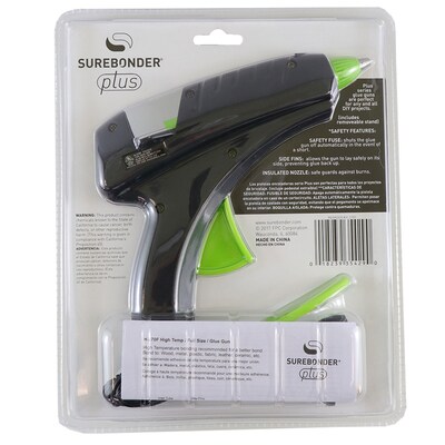 Surebonder Plus Series Craft Glue Gun, 128 oz., Black/Green (FPRDT270F)