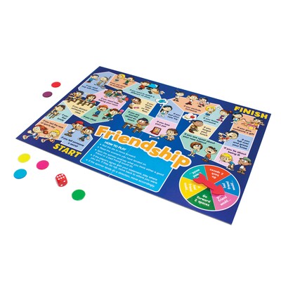 Junior Learning 4 Social Skills Board Games, Early Education Development, Ages 5+ years (JRL426)