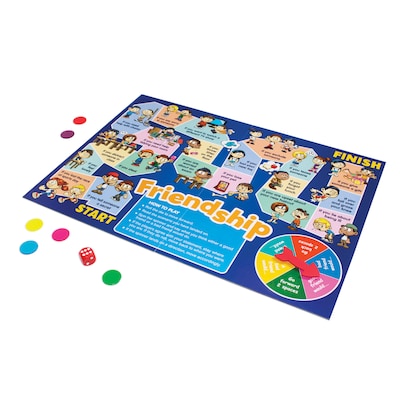 Junior Learning 4 Social Skills Board Games, Early Education Development, Ages 5+ years (JRL426)