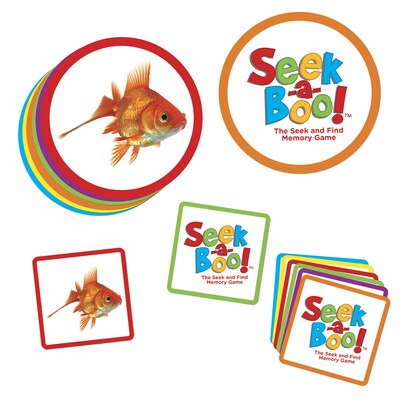 Mindware Seek-a-Boo! Memory Game, Early Education Development, 18 Months+ (MWA62076)