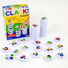 Amigo Games Clack! Magnetic Stacking Game with 36 Magnets, Ages 5+ (AMG18002)