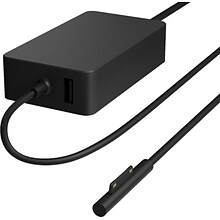 Microsoft Surface 44W Power Supply, Power Adapter for Surface Laptop Pro, Black (KVJ-00001)