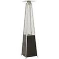 Hanover 7-Ft. 42,000 BTU Pyramid Propane Patio Heater in Black