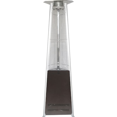 Hanover 7.5-Ft. 42,000 BTU Triangle Propane Patio Heater in Hammered Bronze