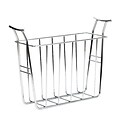 Spectrum® Euro Magazine Basket, Chrome (59770)