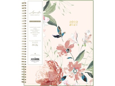 2020-2021 Blue Sky 8.5 x 11 Planner, Plum Pretty Sugar, Kiss Mix (120526)