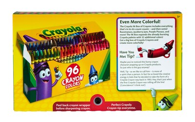 Colorations Large Crayons - 16 Colors, Set of 400, Assorted