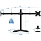 Mount-It! Dual Monitor Stand for 19"-32" Screens (MI-2781B)