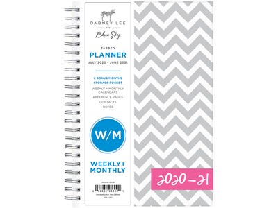 2020-2021 Blue Sky 5.88 x 8.13 Planner, Dabney Lee, Ollie (100291-A21)