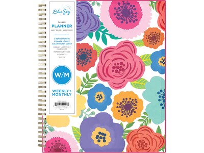 2020-2021 Blue Sky 9.25 x 11.13 Planner, Mahalo (100149-A21)