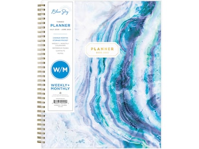 2020-2021 Blue Sky 9.25 x 11.13 Planner, Gemma (118177-A21)