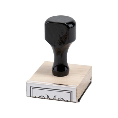 Custom Traditional Rubber Stamp RF107, 2 x 2