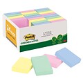 Post-it® Notes Value Pack, 1 3/8 x 1 7/8, Beachside Café Collection, 100 Sheets/Pad, 24 Pads/Pack (653-24RPVAD)