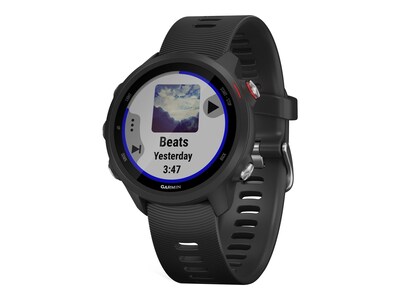 Garmin Forerunner 245 Music Running Watch, Black (010-02120-20)