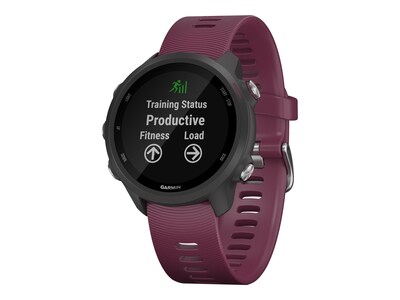 Garmin Forerunner 245 Running Watch, Berry (010-02120-01)