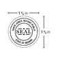 Custom Official K Pocket Embosser Notary Seal, 1.63" Diameter