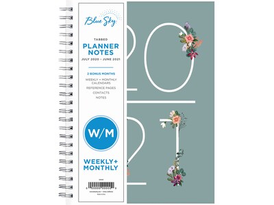 2020-2021 Blue Sky 5.88 x 8.63 Planner, Greta (124386)