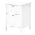 Bush Furniture Broadview 2-Drawer Mobile Vertical File Cabinet, Letter/Legal Size, Pure White (BDF12